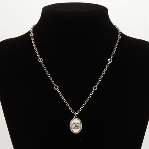 GUCCI GG Marmont 925 Necklace Silver WS16017