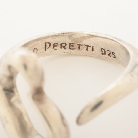 TIFFANY&Co. 925 Open Heart No. 7 Ring Silver WS16020