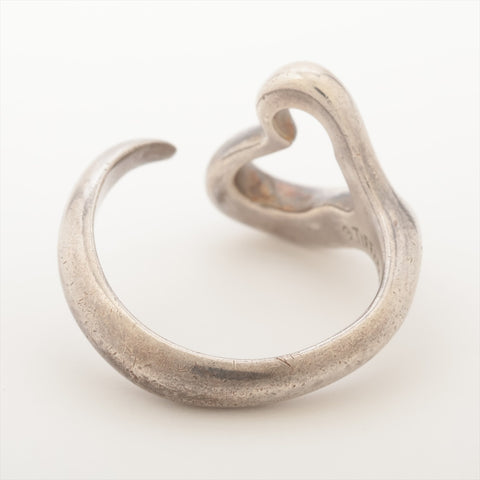 TIFFANY&Co. 925 Open Heart No. 8 Ring Silver WS16023