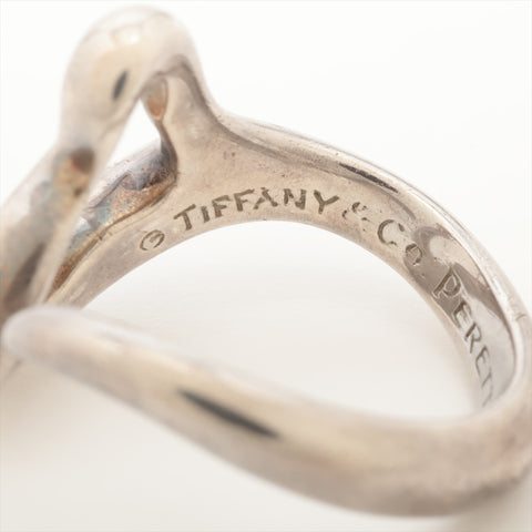 TIFFANY&Co. 925 Open Heart No. 8 Ring Silver WS16023