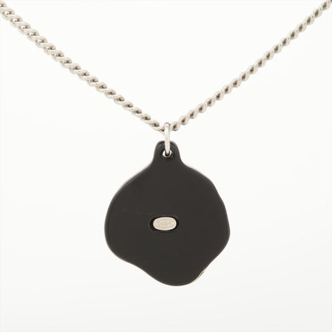 CHANEL Camellia 03A 2003 Necklace black WS16024