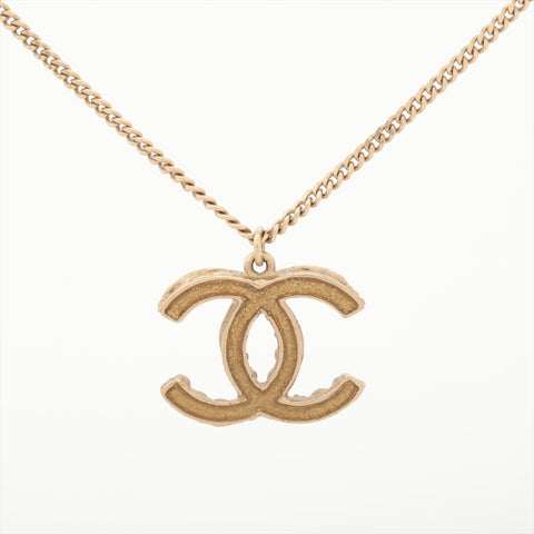 CHANEL A11A 2011 COCO Mark Necklace gold WS16035