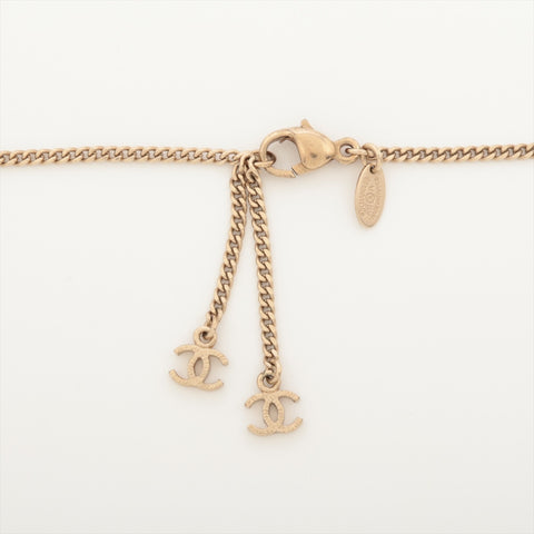 CHANEL A11A 2011 COCO Mark Necklace gold WS16035