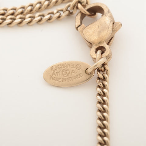 CHANEL A11A 2011 COCO Mark Necklace gold WS16035