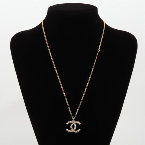 CHANEL A11A 2011 COCO Mark Necklace gold WS16035