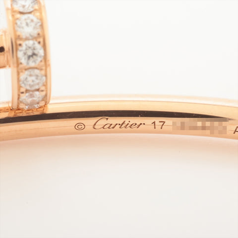 CARTIER Au750 PG Diamond Juste SM Pink Gold bracelet gold WS16038
