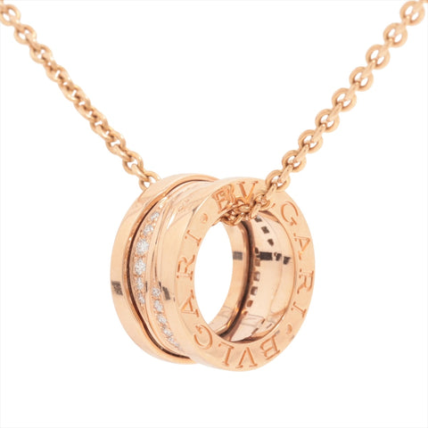 BVLGARI B.zero1 Design Legend Diamanthalskette 750 (PG) Halskette Gold WS16040