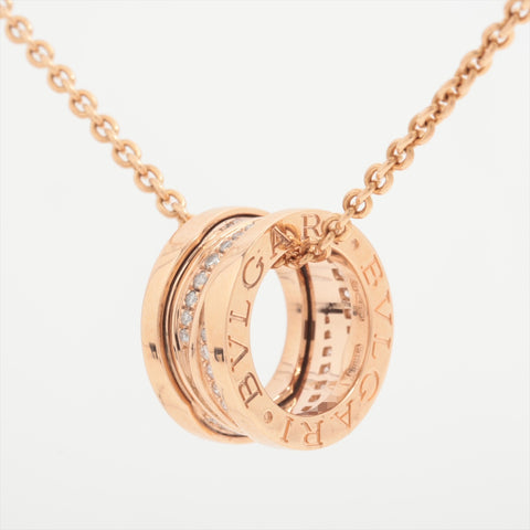 BVLGARI B.zero1 Design Legend Diamanthalskette 750 (PG) Halskette Gold WS16040