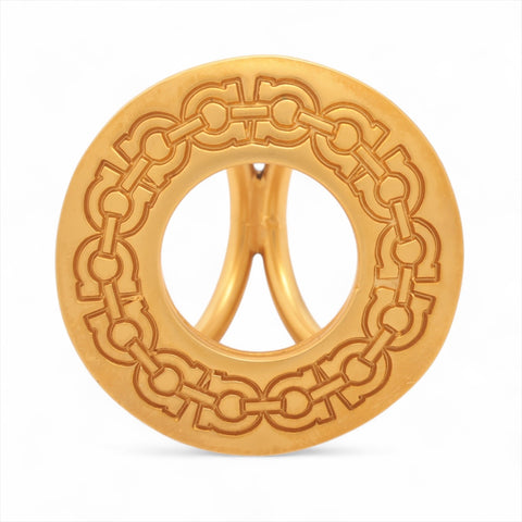 Salvatore Ferragamo Scarf ring Other accessories gold WS16050