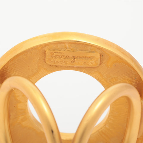 Salvatore Ferragamo Scarf ring Other accessories gold WS16050