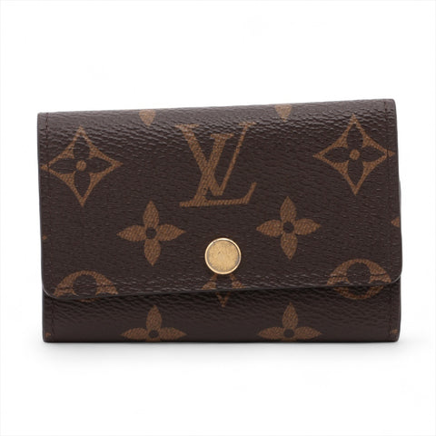 LOUIS VUITTON Multicles 6 monogram Key holder Brown WS16051