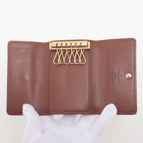 LOUIS VUITTON Multicles 6 monogram Key holder Brown WS16051