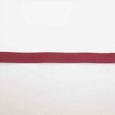 CHANEL Caviar Leather belt Red WS16052
