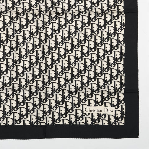 Christian Dior Trotter Silk scarf black WS16056
