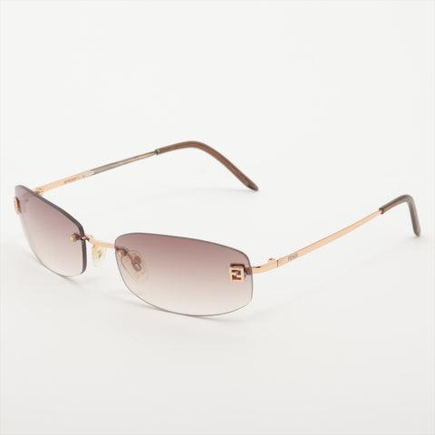 FENDI Rimless sunglasses gold WS16060