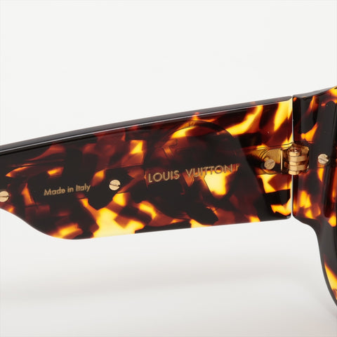 LOUIS VUITTON logo sunglasses Brown WS16062