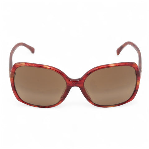 CHANEL Mini COCO Mark Butterfly Lens sunglasses Red WS16069