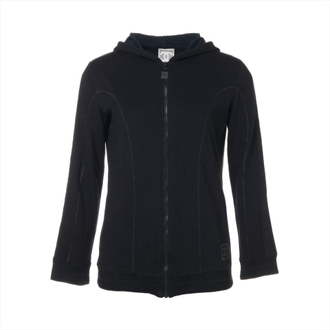 CHANEL Logo Sport Line Hoodie 38 P07 2007 Parker black WS16070