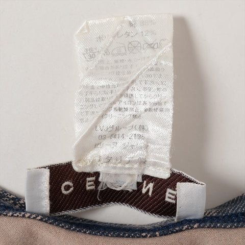 CELINE Macadam all-over print cotton L Short sleeve T-shirt gray WS16074