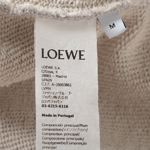 LOEWE Logo Cotton Medium sweat gray WS16075