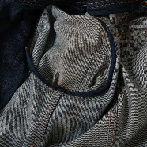 GUCCI Denim Pleated Skirt 42 setup blue WS16082