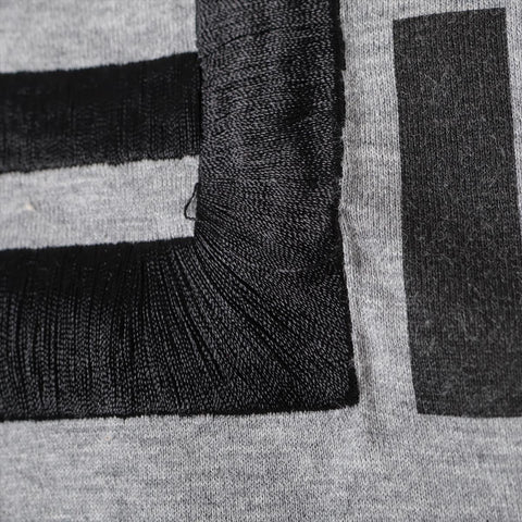 FENDI Logo 2019 Cotton XXS Short sleeve T-shirt gray WS16086