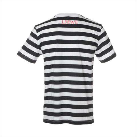 LOEWE Black Border Logo Cotton S Short sleeve T-shirt white WS16092