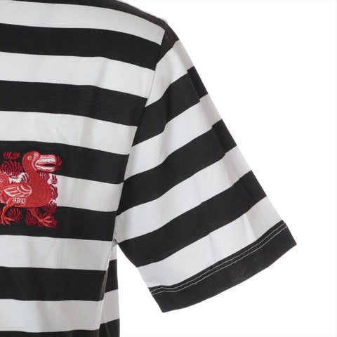 LOEWE Black Border Logo Cotton S Short sleeve T-shirt white WS16092