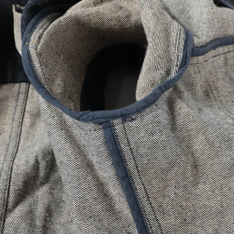 CHANEL Denim short sleeve jacket 1997 E97 40 Jacket Blue indigo WS16093