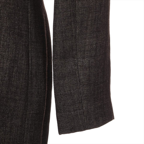 CHANEL 99A Wool Long 38 1999 coat Brown WS16099