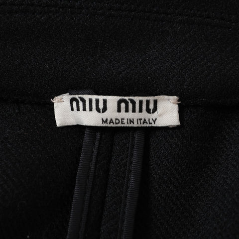 Miu Miu Wool 2009 36 Jacket black WS16101