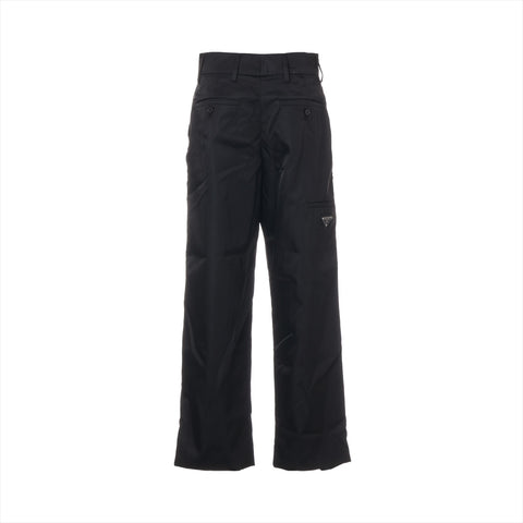 PRADA Nylon Triangle Logo 36 2019 Pants black WS16103