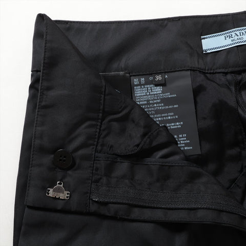 PRADA Nylon Triangle Logo 36 2019 Pants black WS16103