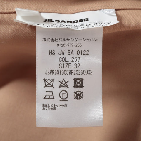 JIL Sander Wool 32 Long sleeve shirt beige WS16105