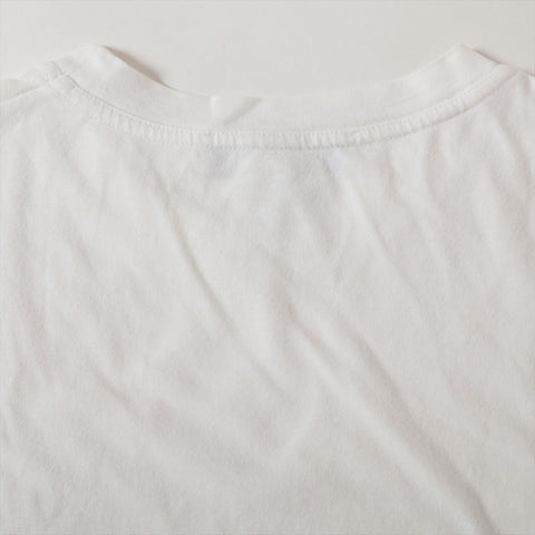 Christian Dior Rainbow logo Galliano period cotton size 38 2002 Short sleeve T-shirt white WS16110