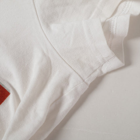 Christian Dior Rainbow logo Galliano period cotton size 38 2002 Short sleeve T-shirt white WS16110