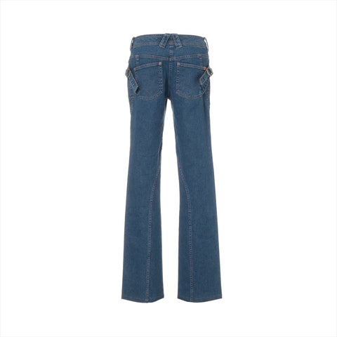 Christian Dior Denim Stitch 36 2003 Pants blue WS16112