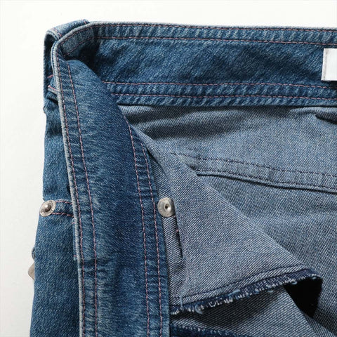 Christian Dior Denim Stitch 36 2003 Pants blue WS16112