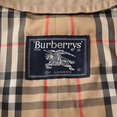 BURBERRY Cotton Nova Check Liner Trench coat beige WS16113