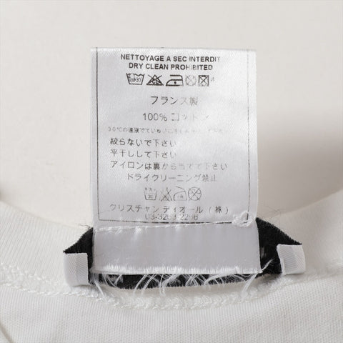 Christian Dior 38 Cotton Galliano Trotter 2004 Tank top white WS16116