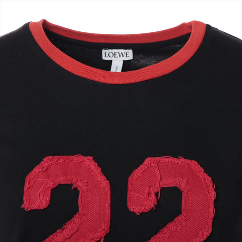 LOEWE Cotton Logo XS Short sleeve T-shirt Red WS16117