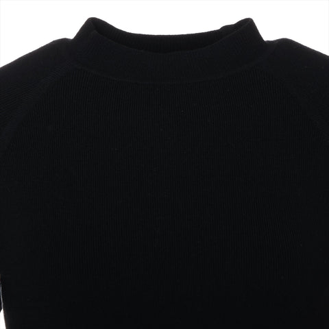 CHANEL 2004 Sport Line 34 Wool knit black WS16118