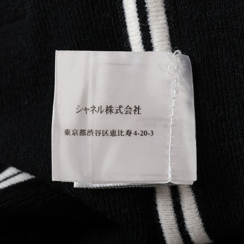 CHANEL 2004 Sport Line 34 Wool knit black WS16118