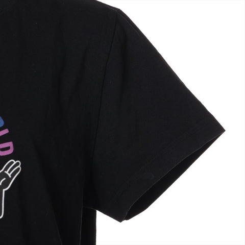 BALENCIAGA 2019Stainless Steel You Are The World Cotton L Short sleeve T-shirt black WS16119