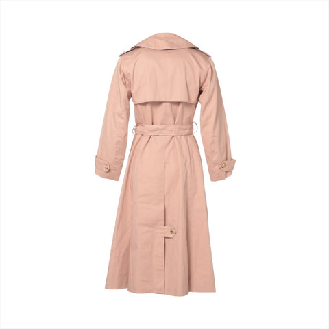 CELINE Cotton trench coat size 36 coat pink WS16120