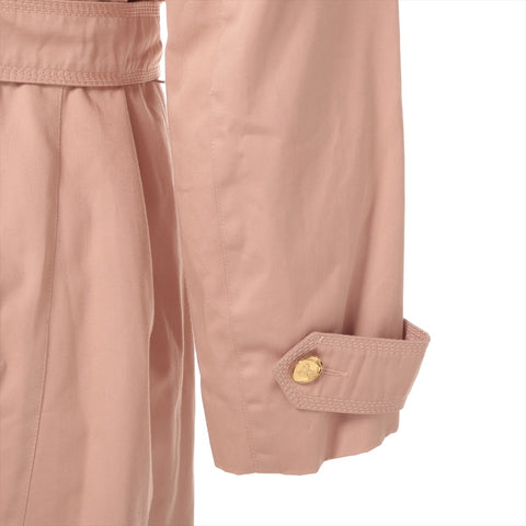 CELINE Cotton trench coat size 36 coat pink WS16120