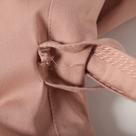 CELINE Cotton trench coat size 36 coat pink WS16120