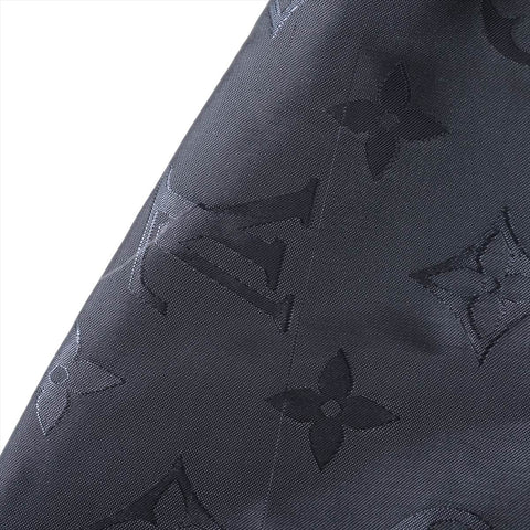 LOUIS VUITTON Nylon Monogram Reversible Blouson Jacket black WS16124