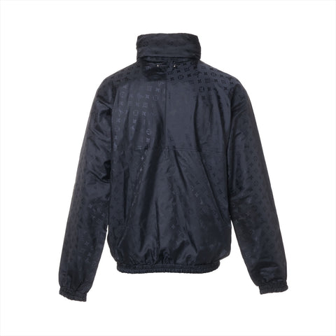 LOUIS VUITTON Nylon Monogram Reversible Blouson Jacket black WS16124
