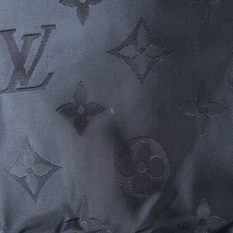 LOUIS VUITTON Nylon Monogram Reversible Blouson Jacket black WS16124